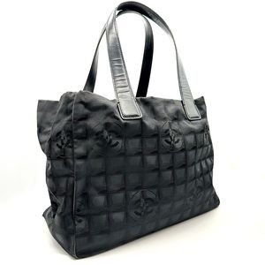 Chanel New Line Tote MM Shoulder Bag